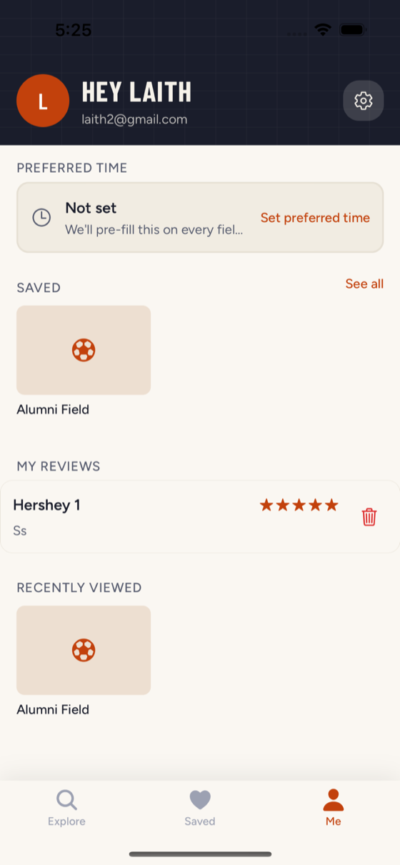 Your profile